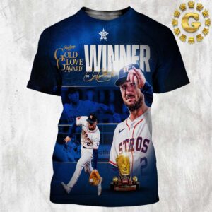 Alex Bregman Houston Astros Gold Glover Award Winner 2024 All Over Print Shirt