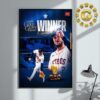 Christian Walker Arizona Diamondbacks Gold Glove Award 2024 Home Decor Poster Canvas