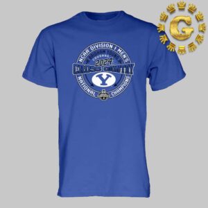 BYU Cougars 2024 NCAA Men’s Cross Country National Champions Royal Unisex T-Shirt