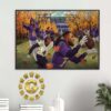 Kansas City Chiefs Happy Thanksgiving Chiefs Kingdom Home Decor Poster Canvas