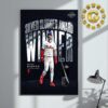 Congrats Los Angeles Dodgers National League Offensive Team Of The Year Silver Slugger Team Award 2024 MLB Home Decor Poster Canvas