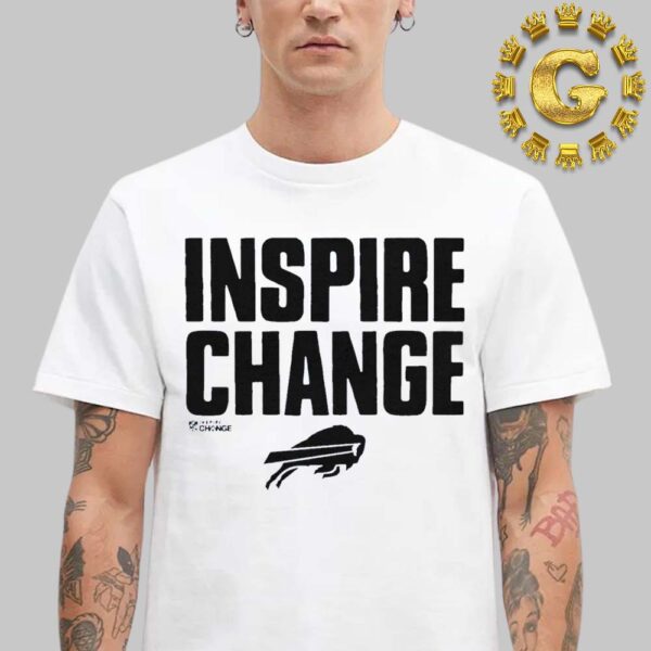 Buffalo Bills Homage 2024 Inspire Change NFL Unisex T-Shirt