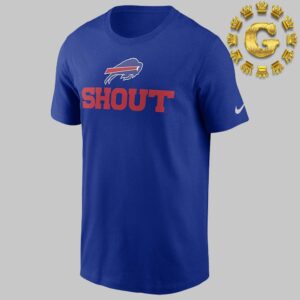 Buffalo Bills x Nike Shout Logo Unisex T-Shirt