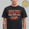 Cleveland Browns Vs Pittsburgh Steelers Snow Globe Game NFL Unisex T-Shirt