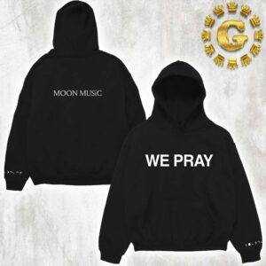 Coldplay We Pray Moon Music Two Sides Unisex Hoodie Shirt