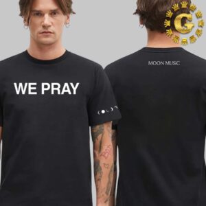 Coldplay We Pray Moon Music Two Sides Unisex T-Shirt