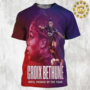 Croix Bethune Washington Spirit NWSL Rookie Of The Year All Over Print Shirt