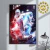 Josh Allen From Buffalo Bills Reach 57 Rushing Touchdowns 2nd In Franchise History NFL Home Decor Poster Canvas