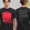 Jason Isbell And The 400 Unit Event Tee 2024 Tour Dates List Two Sides Unisex T-Shirt