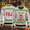 FJB Let’s Go Brandon Trump Funny Pattern Classic Gift For Fans Christmas Ugly Sweater