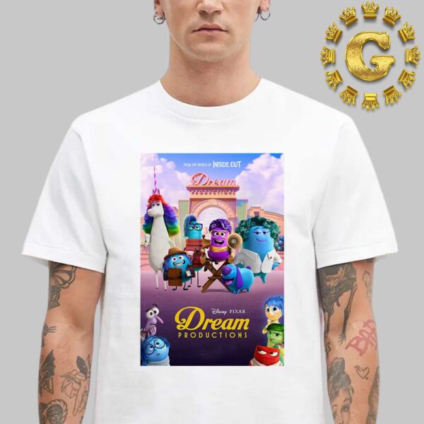 First Poster For Dream Productions The Inside Out Spinoff All Episodes December 11 2024 on DisneyPlus Unisex T-Shirt