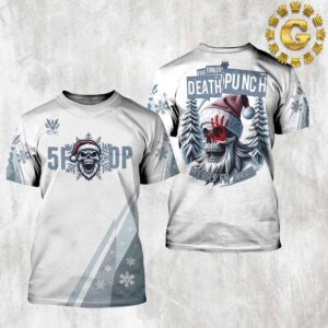 Five Finger Death Punch Limited Edition Merry FN Xmas Jersey All Over Print Shirt