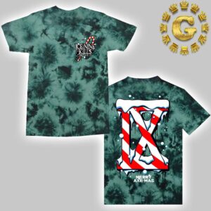 Ice Nine Kills x Terrifier 3 Killer Candy Cane Dye IX Merry Christmas All Over Print Shirt