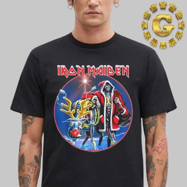 Iron Maiden Eddie Sit X-Mas Unisex T-Shirt