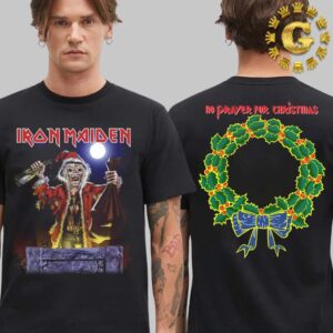 Iron Maiden No Prayer For Christmas 2024 Two Sides Unisex T-Shirt