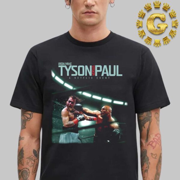 Iron Mike Tyson Versus Jake Paul Unisex T-Shirt