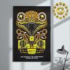 King Gizzard And The Lizard Wizard Event Poster At Vina Robles Amphitheatre In Paso Robles CA On November 3 2024 Home Decor Poster Canvas