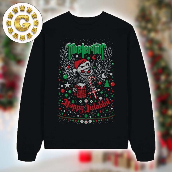 Kvelertak Happy Julablot 2024 Pattern Classic Gift For Fans Christmas Ugly Sweater