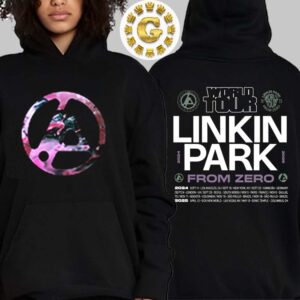 Linkin Park From Zero At The Paris La Defense Arena World Tour 2024 In France On November 3rd 2024 Two Sides Print Hoodie Shirt