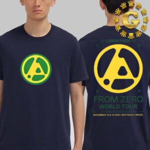 Linkin Park From Zero World Tour 2024 Official Merch Tee In Sao Paulo Brazil On November 16th 2024 Two Sides Unisex T-Shirt