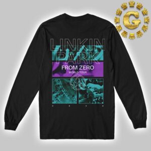 Linkin Park From Zero World Tour Textures Black Longsleeve Shirt