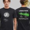 Linkin Park Official Tee FZR White Block Logo Black Unisex T-Shirt