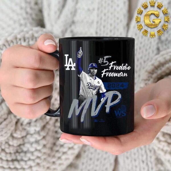 Los Angeles Dodgers 2024 World Series Champions Curveball Coffee Ceramic Mug