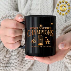 Los Angeles Dodgers 2024 World Series Parade Ceramic Mug