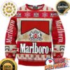 Marlboro Racing Big Logo Merry Christmas 2024 Ugly Christmas Sweater