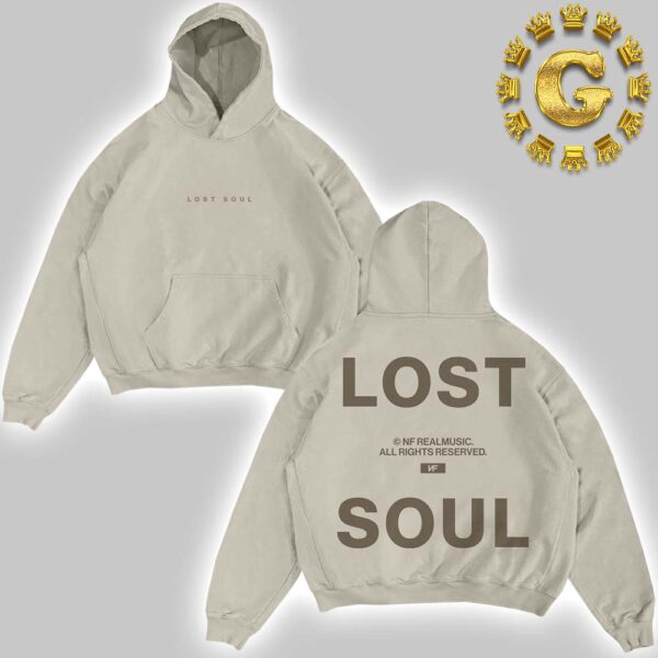 NFRealMusic Premium Heavyweight Ivory Lost Soul Hoodie Two Sides Unisex Hoodie