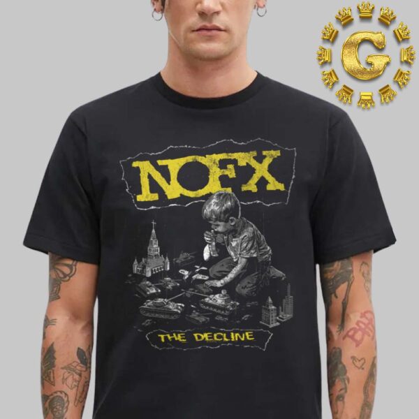 NOFX Official Merch Tee Gluesniffer The Decline Unisex T-Shirt