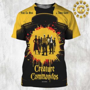 New Poster For DCU Creature Commandos Realeasing On Max On December 5th 2024 All Over Print Shirt