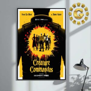 New Poster For DCU Creature Commandos Realeasing On Max On December 5th 2024 Home Decor Poster Canvas