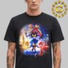 Official Poster For Sonic 3 Only In Theatres December 20th 2024 Unisex T-Shirt