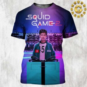 New Poster For Squid Game 2 Only On Netflix December 26th 2024 All Over Print Shirt