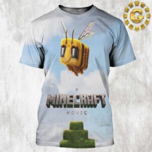 New Poster For The Minecraft Movie Live Action Film Only In Theaters April 4 2025 All Over Print Shirt