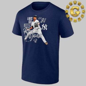 New York Yankees Luis Gil 2024 American League Rookie Of The Year Unisex T-Shirt