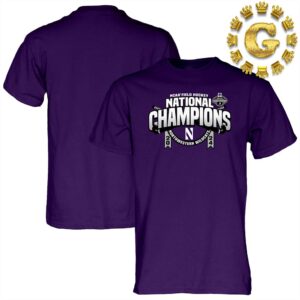 Northwestern Wildcats 2024 NCAA Field Hockey National Champions Purple Unisex T-Shirt