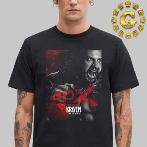 Official Poster For Kraven The Hunter 4DX Exclusively In Movie Theatres December 13 2024 Unisex T-Shirt