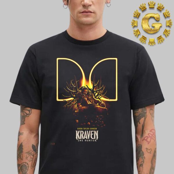 Official Poster For Kraven The Hunter Dolby Exclusively In Movie Theatres December 13 2024 Unisex T-Shirt