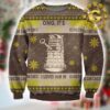 Star Trek 104 Panttern Classic Knitted White Christmas Ugly Sweater