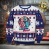 Tom And Jerry Christmas Panttern Classic Knitted White Christmas Ugly Sweater