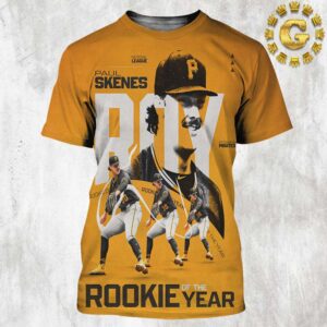 Paul Skenes Pittsburgh Pirates National League Rookie Of The Year 2024 MLB All Over Print Shirt