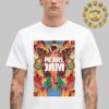 Pearl Jam With Pixies Bunyip Tee At Marvel Stadium In Melbourne Australia On November 16th 2024 Two Sides Unisex T-Shirt