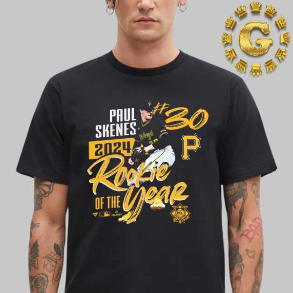 Pittsburgh Pirates Paul Skenes 2024 National League Rookie Of The Year Unisex T-Shirt