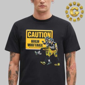 Pittsburgh Steelers TJ Watt Alex Highsmith Caution High Wattage Will Result In Sack And Or Fumble Unisex T-Shirt