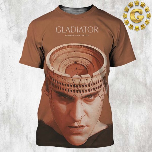 Poster For Gladiator By Karol Rogoz  A Film By Ridley Sott All Over Print Shirt