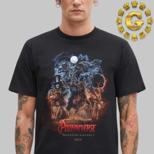 Poster For Poohniverse Monsters Assemble 2025 Unisex T-Shirt