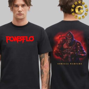 Powerflo X Sendog Gorilla Warfare Hoodie Two Sides Unisex T-Shirt