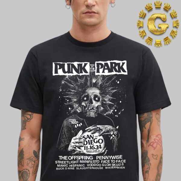 Punk In The Park Event Limited Tee In Brixton In San Diego CA Thrive Park At Snapdragon Stadium On November 16 2024 Unisex T-Shirt